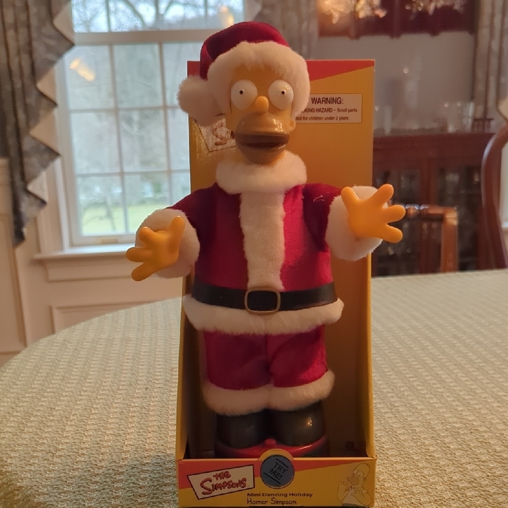 Santa Claus Figure with Red Suit